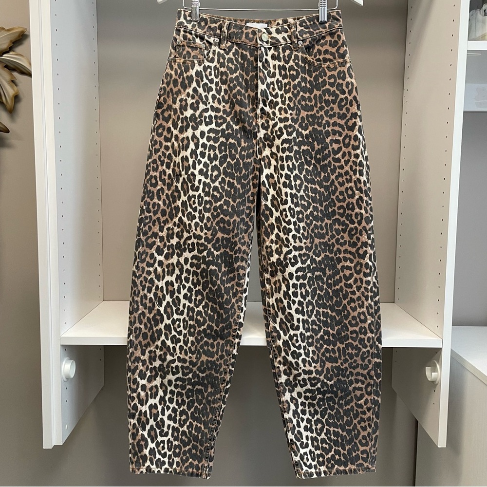 GANNI leopard 🐆 denim